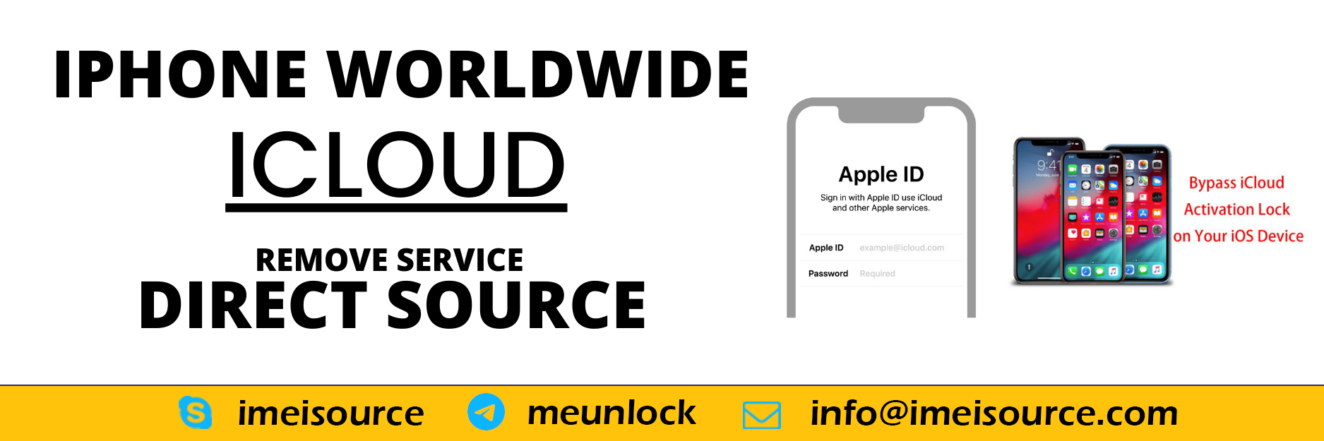 iCloud Remove Worldwide Service